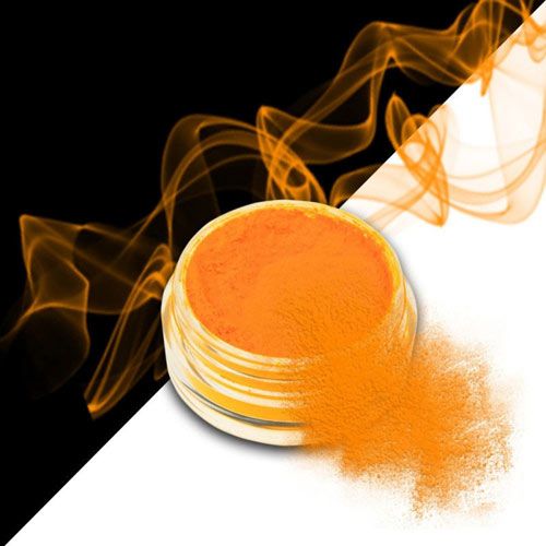 Smoke nails powder dust effect Neon Light Orange 3g - Σκόνη εφέ νυχιών